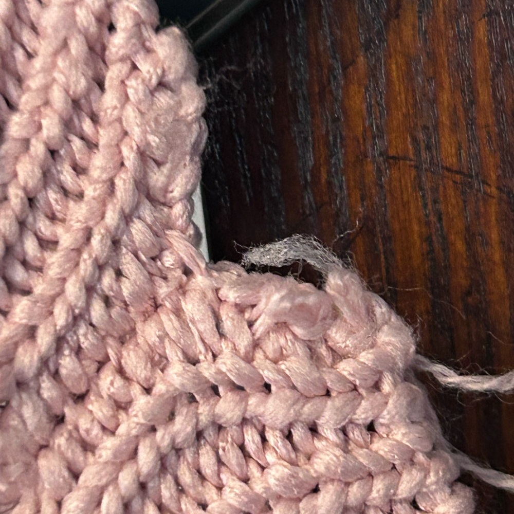 Women's Pink Knit Sweater size 4X - Picture 4 of 4